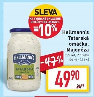 Tatarská omáčka Hellmann'