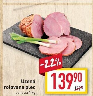 Uzená rolovaná plec