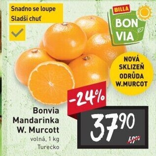 Mandarinky Billa Bonvia