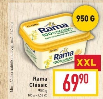 Margarín Classic Rama