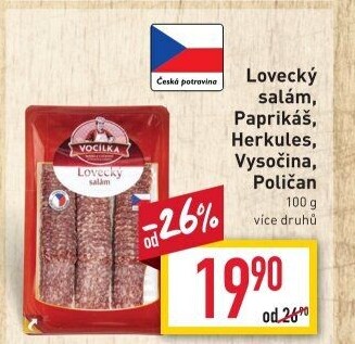Salám lovecký Vocílka