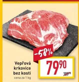 Vepřová krkovice bez kosti