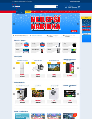 akční leták Planeo Elektro 12.1.2022-18.1.2022
