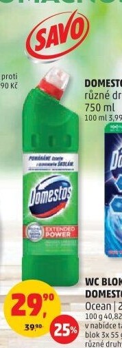 Čistič WC gelový Domestos