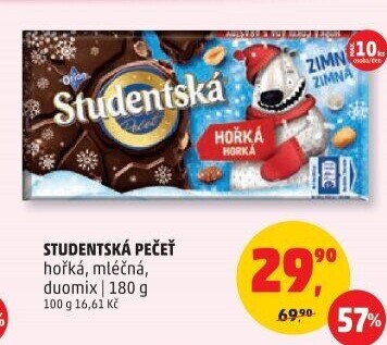 Čokoláda Studentská pečeť Orion