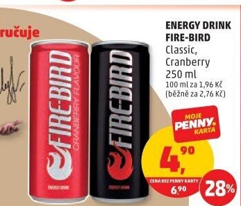 Energetický nápojFire-Bird