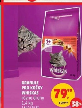 Granule pro kočky Whiskas