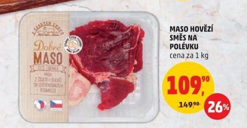 Hovězí polévková směs Dobré maso
