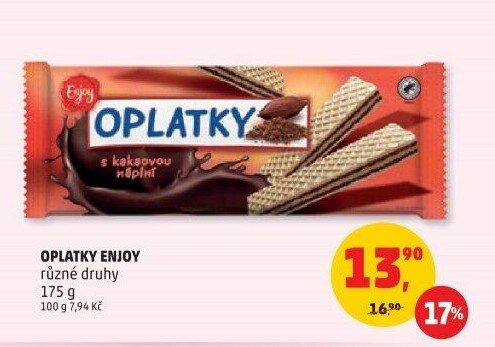 Oplatky Enjoy