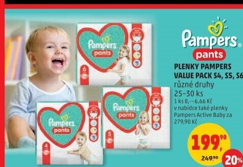 Pleny dětské Pampers