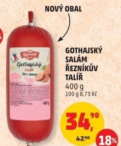 Salám Gothaj Řezníkův talíř