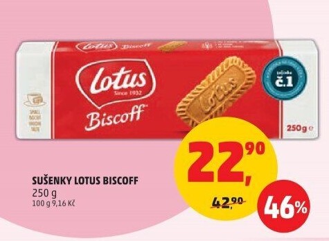 Sušenky Biscoff Lotus