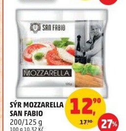 Sýr Mozzarella San Fabio