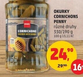 Okurky Cornichons Penny