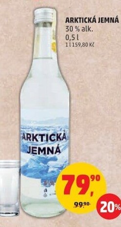 Vodka Arktická jemná
