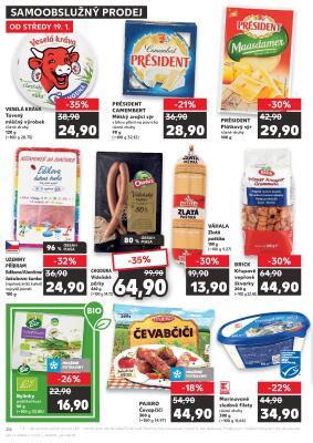 akční leták Kaufland 19.1.2022-25.1.2022