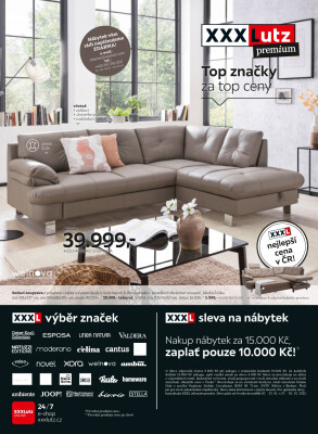 akční leták XXXLutz 17.1.2022-30.1.2022