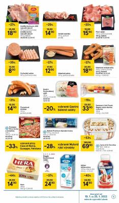 akční leták Tesco 19.1.2022-25.1.2022