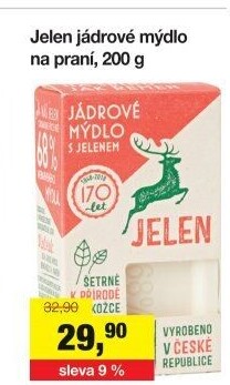 Mýdlo na praní Jelen