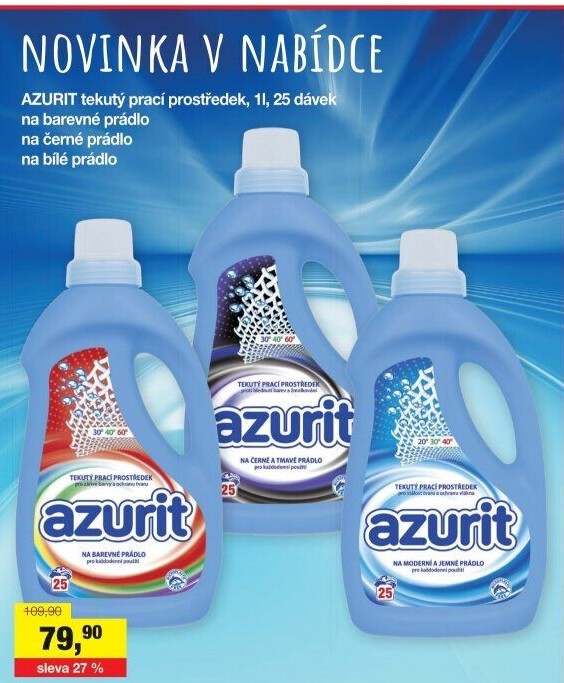Prací gel Azurit