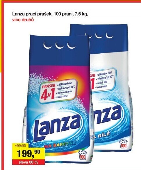 Prací prášek Lanza