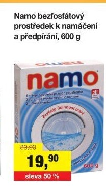 Prací prášek Namo