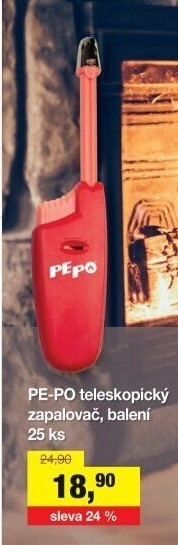 Zapalovač Pe-Po