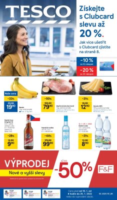 akční leták Tesco 19.1.2022-25.1.2022