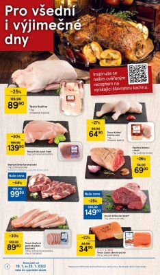 akční leták Tesco 19.1.2022-25.1.2022