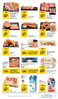 akční leták Tesco 19.1.2022-25.1.2022