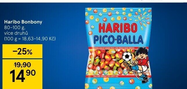 Bonbony želé Haribo