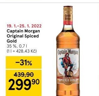 Captain Morgan Spiced Gold