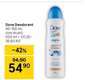Deodoranty Dove