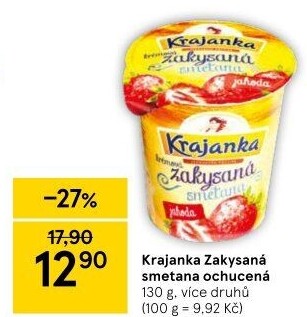 Dezert zakysaný Krajanka