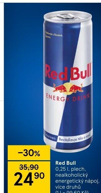 Energetický nápoj Red Bull