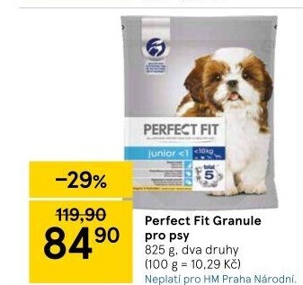 Granule pro psy Perfect Fit