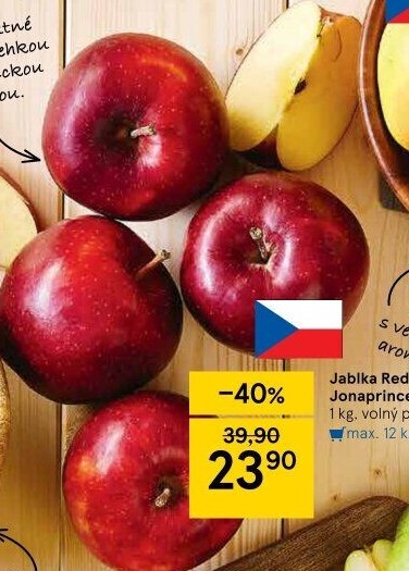 Jablka Red Jonaprince