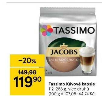 Kapsle Tassimo Jacobs