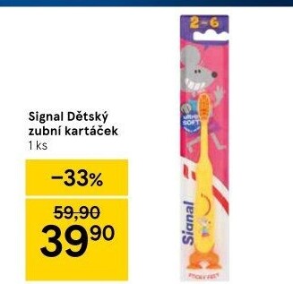 Kartáček na zuby dětský Signal