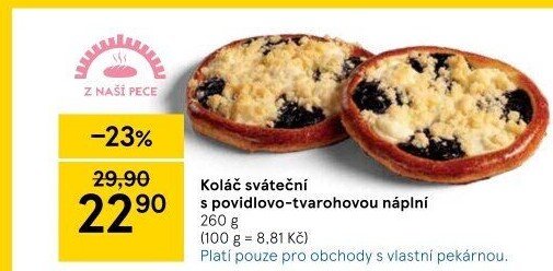 Koláč s náplní