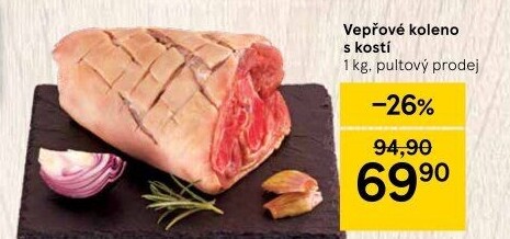 Koleno vepřové s kostí