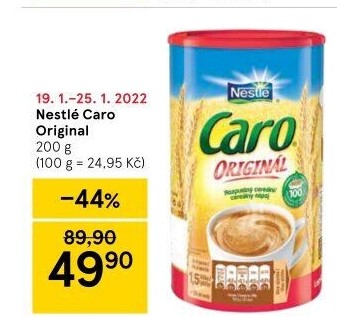 Nápoj instantní obilninový Caro Original Nestlé