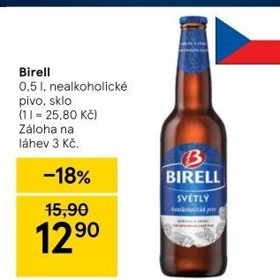 Nealkoholické pivo Birell