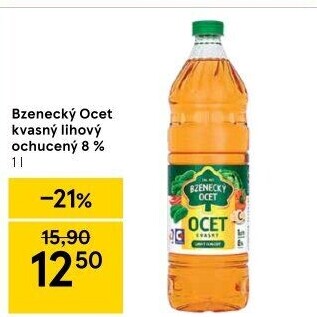 Ocet kvasný lihový Bzenecký