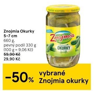 Okurky Znojmia