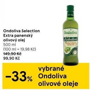 Olivový olej extra panenský Selection Ondoliva