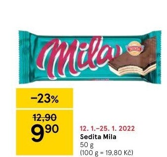 Oplatky Mila Sedita