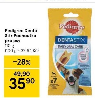 Pamlsky pro psy Denta Stix Pedigree