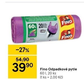 Pytle na odpadky 60 l Fino