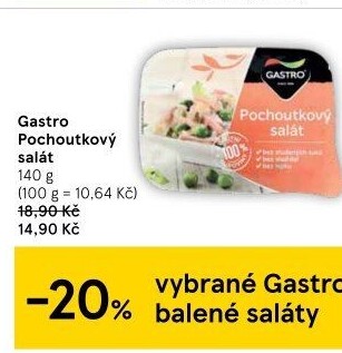 Salát pochoutkový Gastro